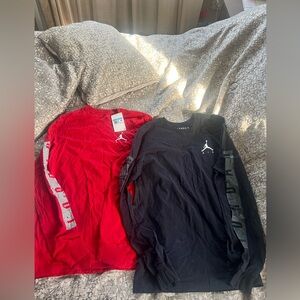 Men’s Bundle: Jordan Long‑Sleeve Shirts — Size M